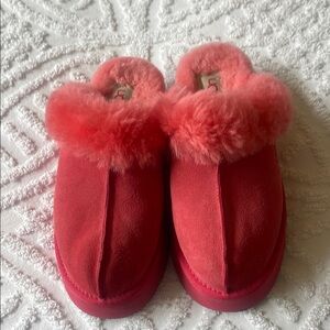 Ugh Disquette slipper pink size 8
